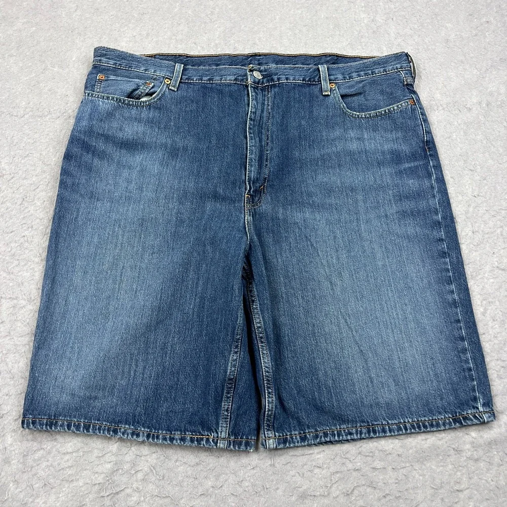 Levis 469 Shorts Mens‎ 44 Blue Denim Jorts 12